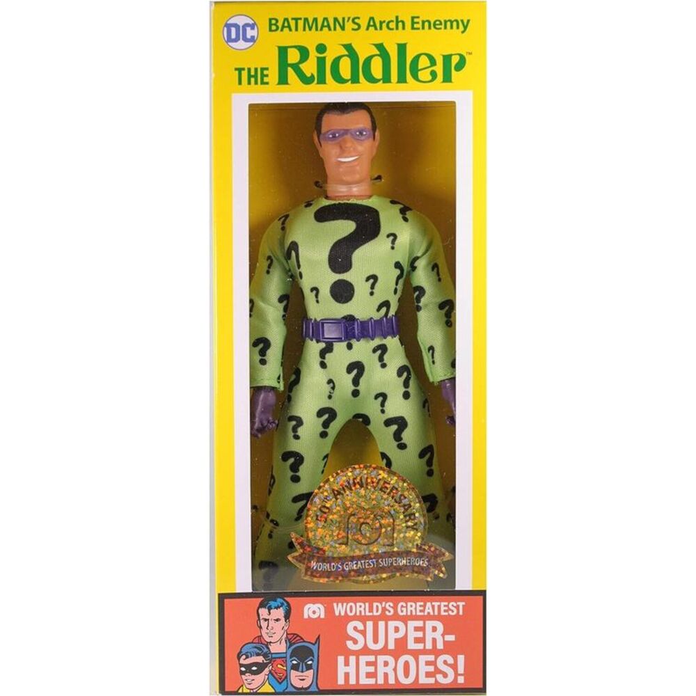 Mego - World’s Greatest Super Heroes - Riddler 50th Anniversary 8" Action Figure